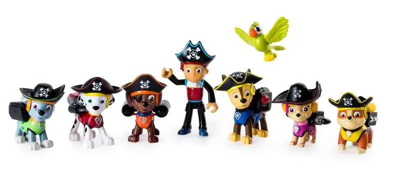 Zuma Paw Patrol Pirate Pup Dog Action Collectible Figure