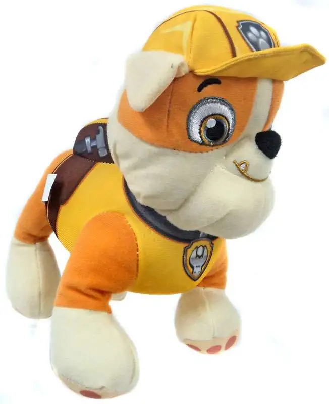 Paw Patrol Ultimate Rescue Rubble Exclusive Figure Badge Spin Master Toywiz 