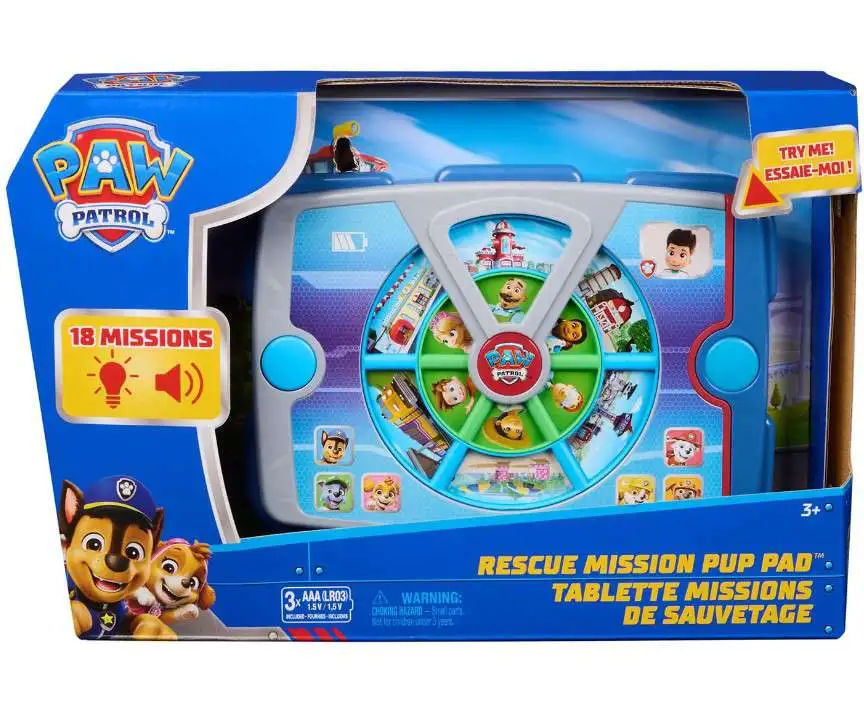 Paw Patrol Rescue Mission Pup Pad Electronic Toy