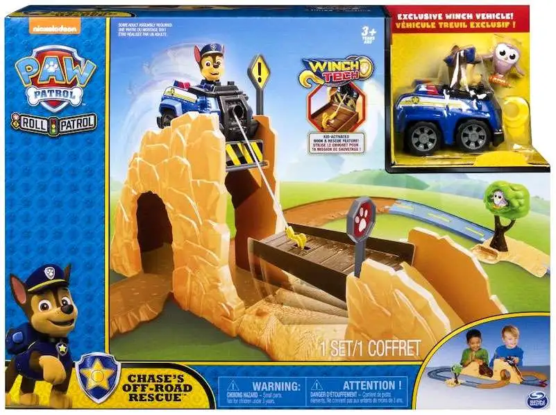 Paw Patrol Roll Patrol Chase s Off Road Rescue Playset