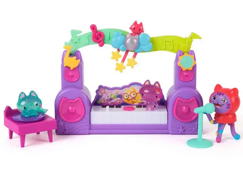 Gabbys Dollhouse The Movie Paw-Some Party Story Playset with Gabby