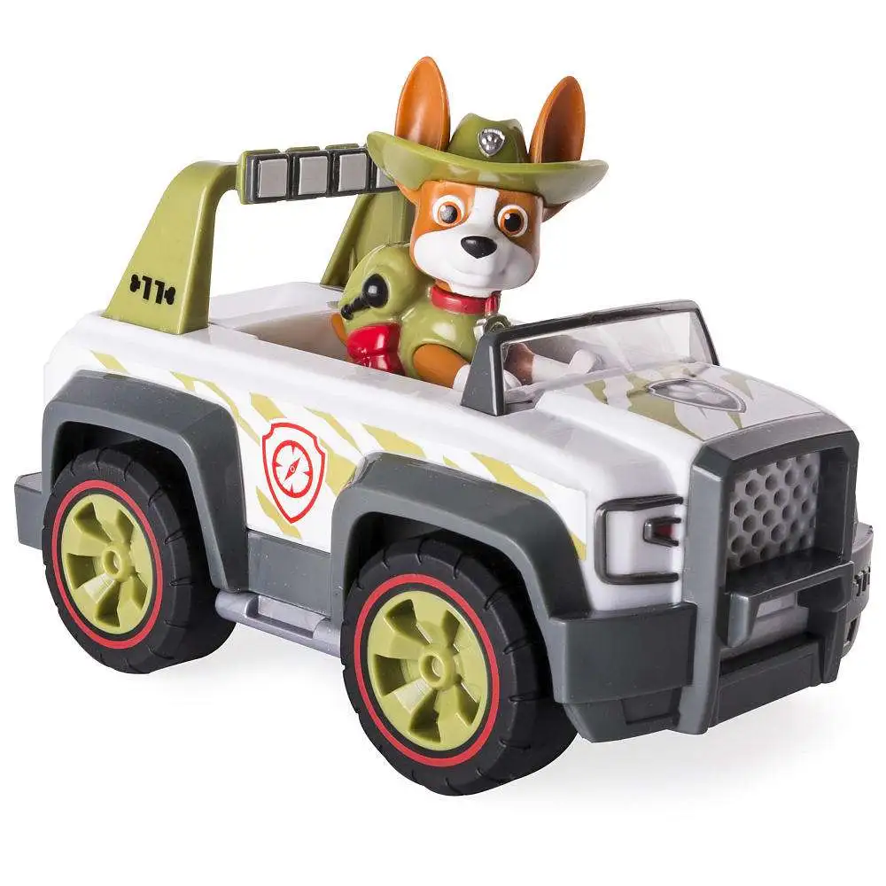 Paw Patrol ~ Tracker’s Jungle Cruiser ~ SpinMaster ~ Vehicle with Tracker Figure 