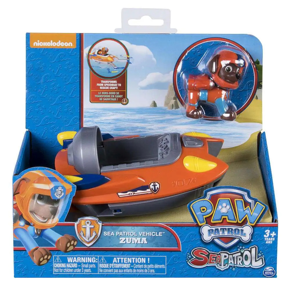 Paw patrol hot sale zuma transforming