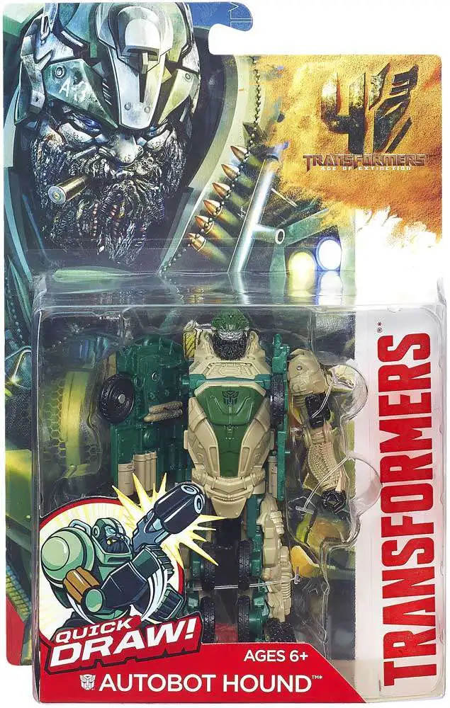 Brand New & Sealed Transformers Age of Extinction Autobot Hound Figure HASBRO 