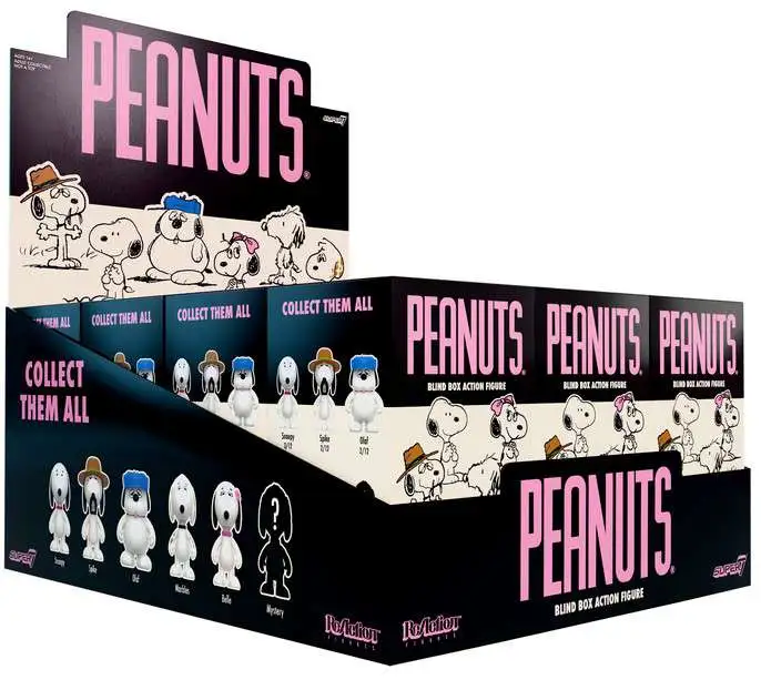 ReAction Peanuts Wave 10 Snoopies Siblings Mystery Box [12 Packs]