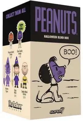 ReAction Peanuts Wave 7 Halloween 2025 Mystery Pack [1 RANDOM Figure]