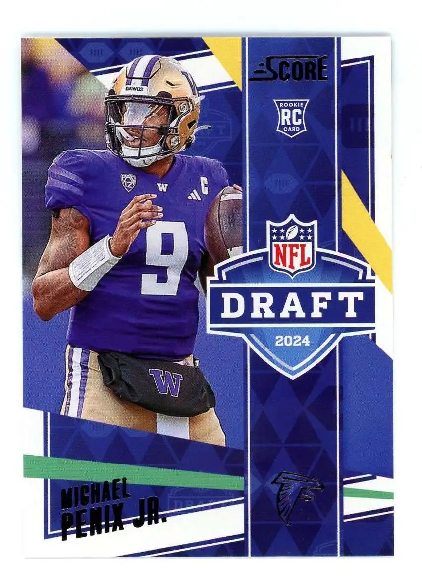 NFL 2024 Score Football NFL Draft Michael Penix Jr. #15 [Rookie]