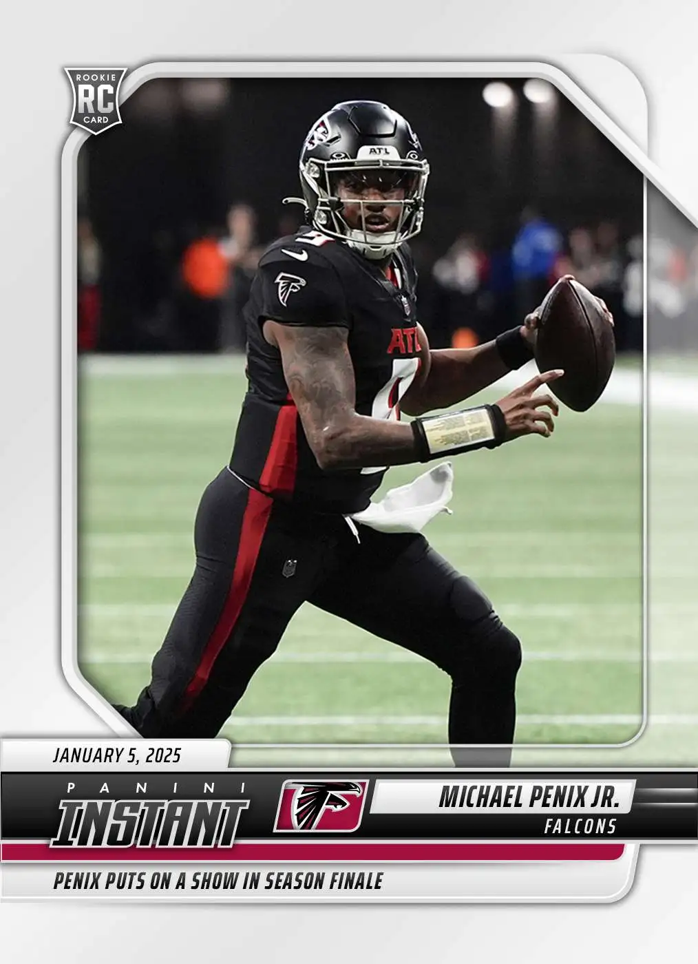 NFL Atlanta Falcons 2024 Panini Instant Football Michael Penix Jr. #248 [Rookie]