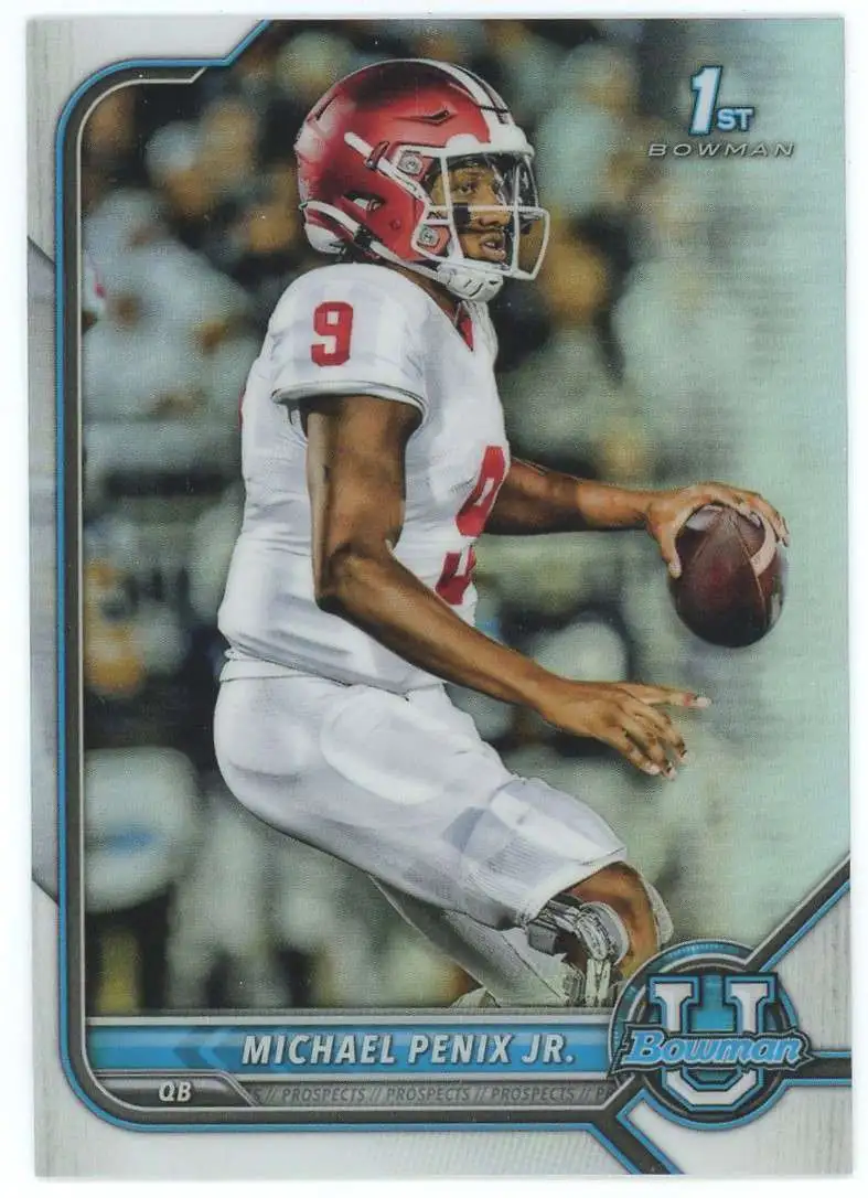 NFL 2022 Bowman U Refractor Michael Penix Jr. #41 [1st Bowman]