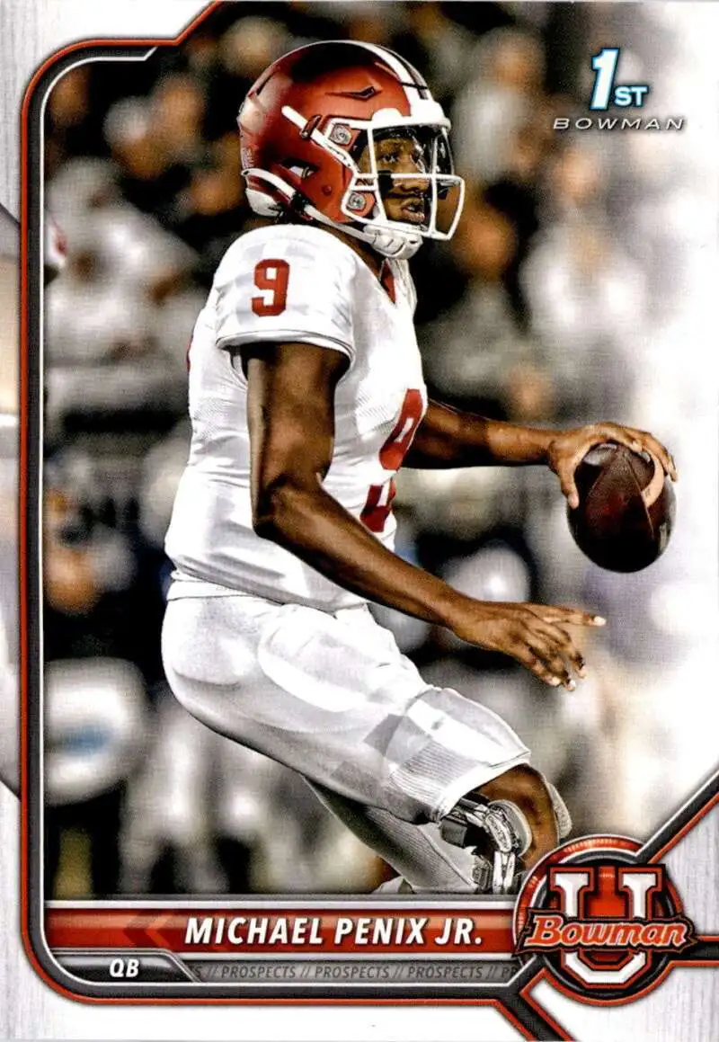 NFL 2022 Bowman U Michael Penix Jr. #41 [1st Bowman]