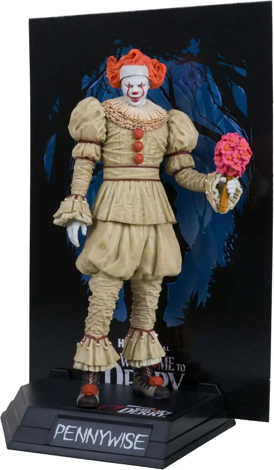 McFarlane toys Pennywise: Flashback (Welcome to Derry) 6 Posed Figure Gold Label - Le coin du jouet
