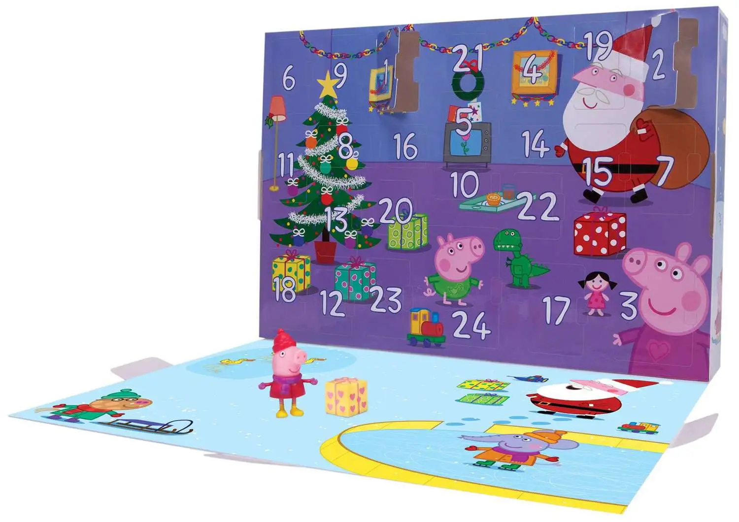 Peppa Pig Peppa Pigs Advent Calendar Jazwares - ToyWiz