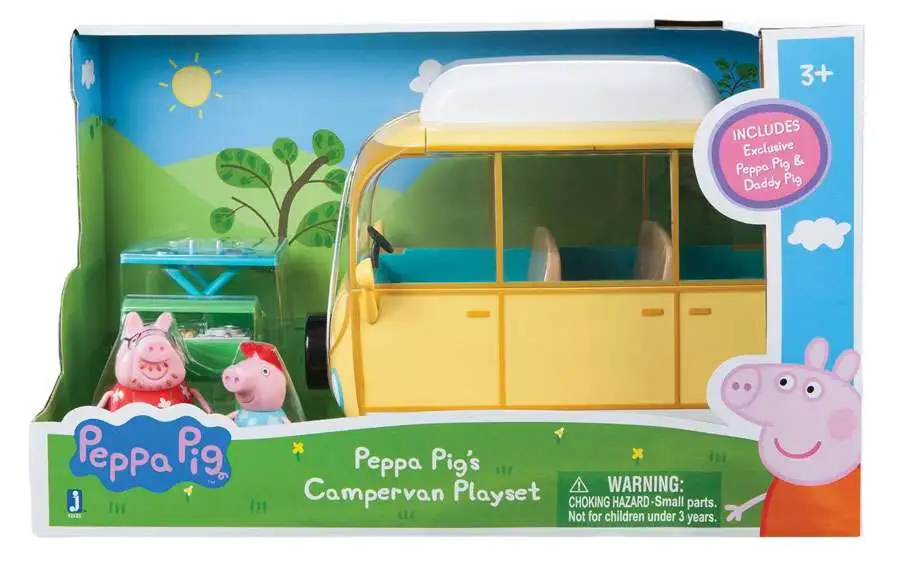 Peppa Pig Peppa Pigs Campervan Playset Damaged Package Jazwares