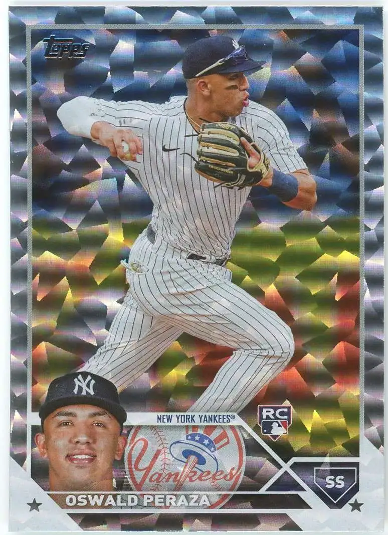 MLB Topps 2023 Series 1 Single Card Silver Patterned Foilboard Oswald ...