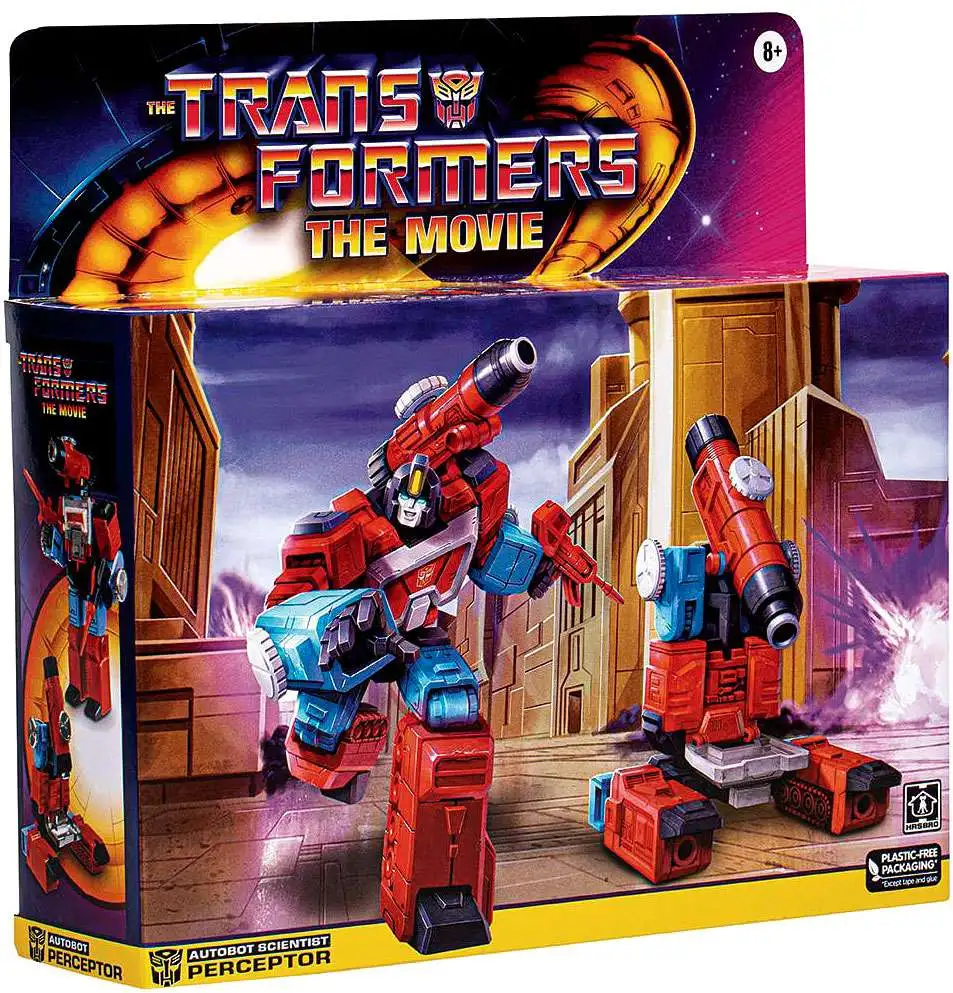 Transformers The Movie Retro G1 Perceptor Action Figure [Autobot Scientist]