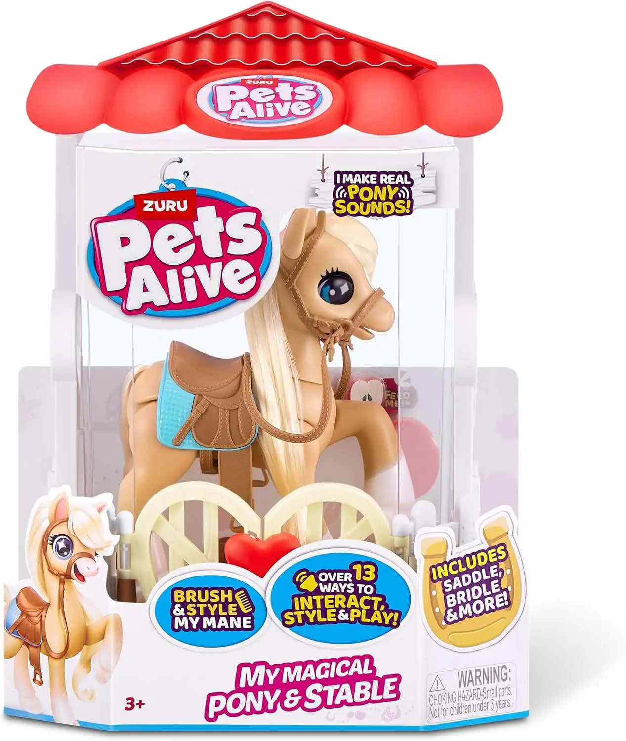 Pets Alive My Magical Pony & Stable Robotic Pet Figure