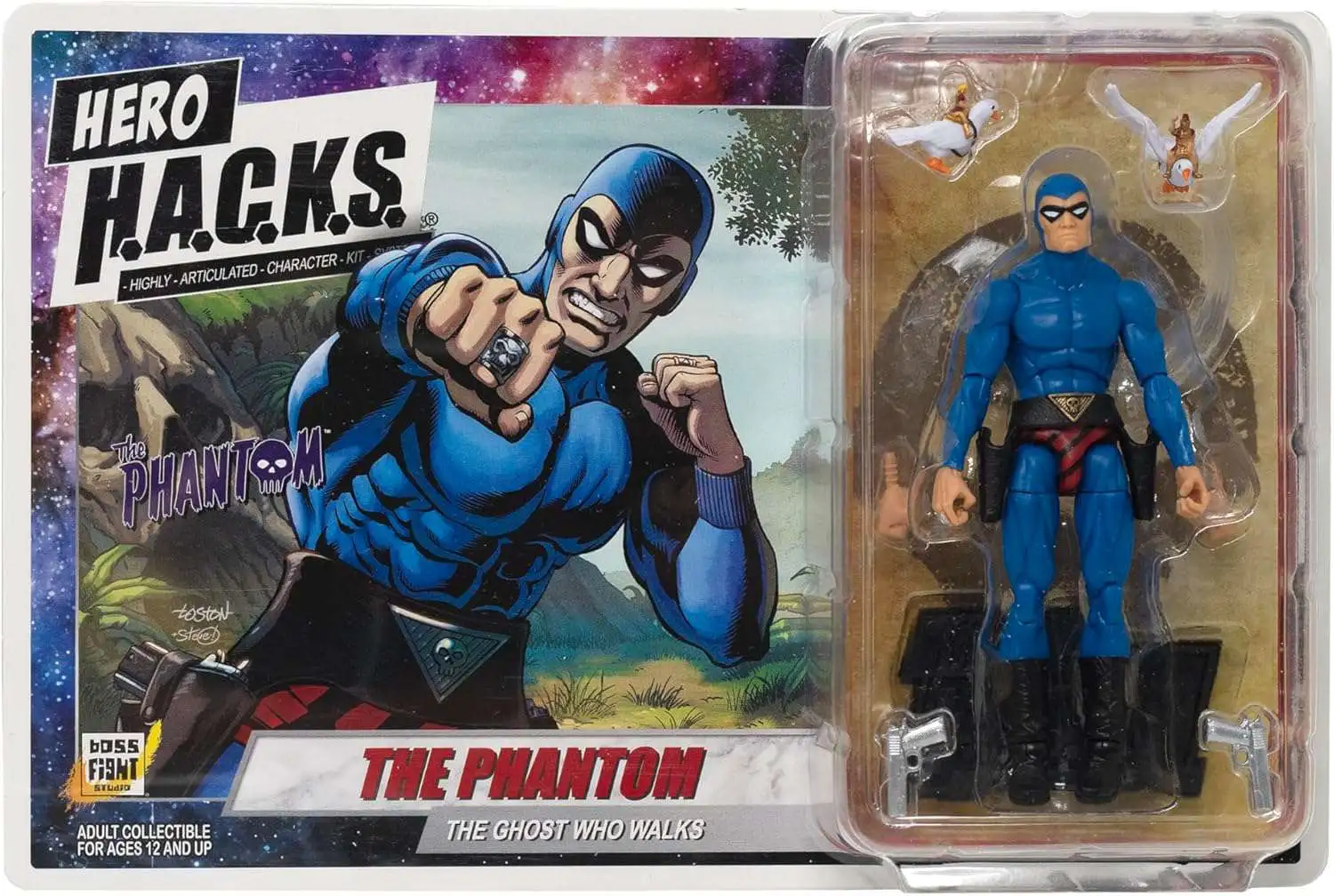 Hero H.A.C.K.S. The Phantom The Phantom Action Figure [Blue Variant]