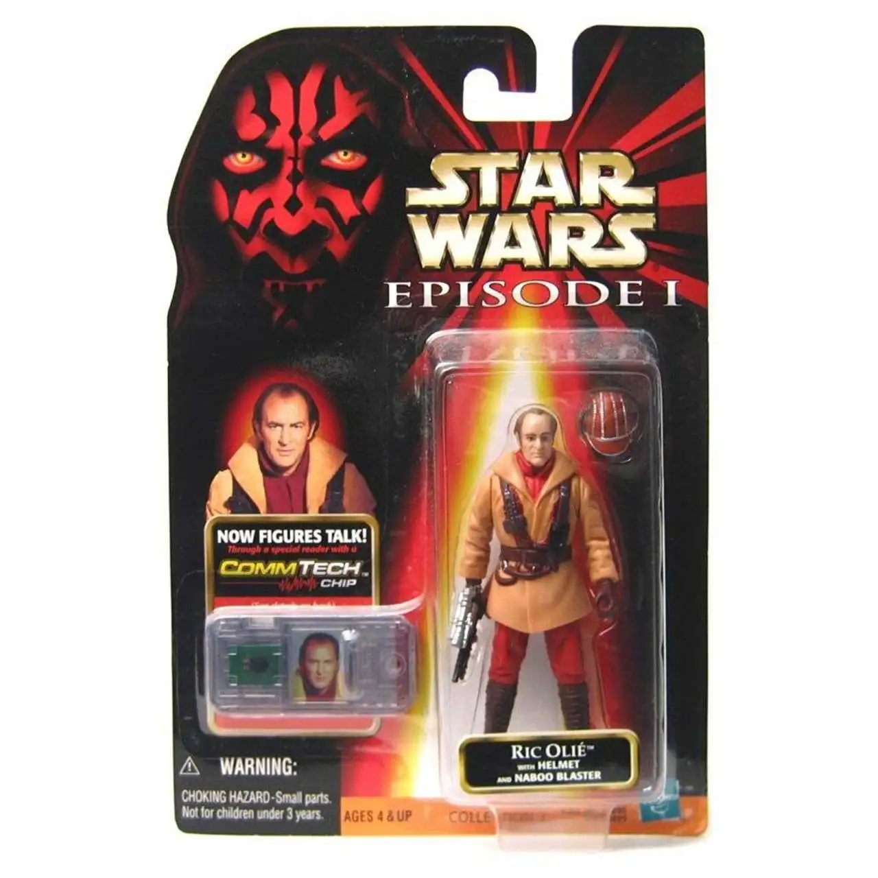 Star Wars The Phantom Menace 1999 Episode I Basic Ric Olie Action Figure