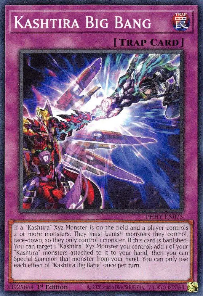 YuGiOh Trading Card Game Photon Hypernova Common Kashtira Big Bang PHHY-EN075