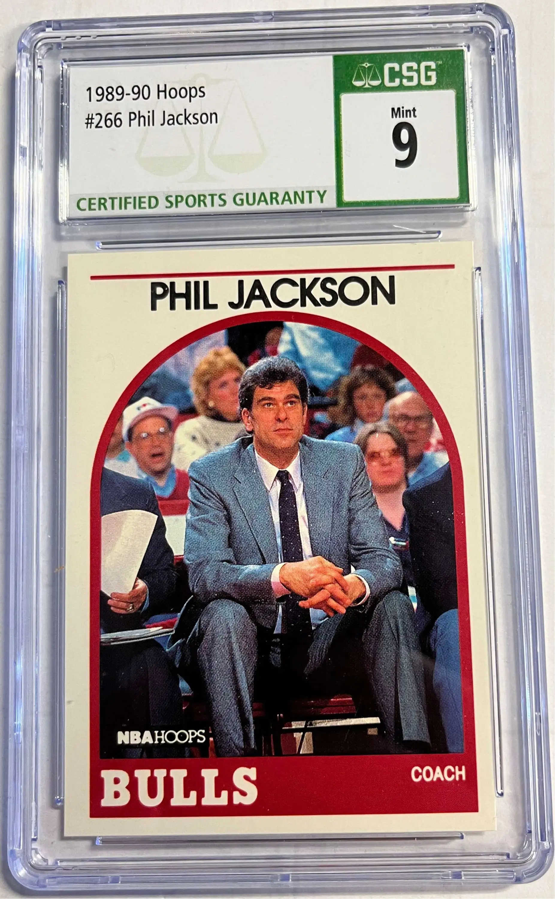 Auction Prices Realized Basketball Cards 1989 Hoops Phil Jackson