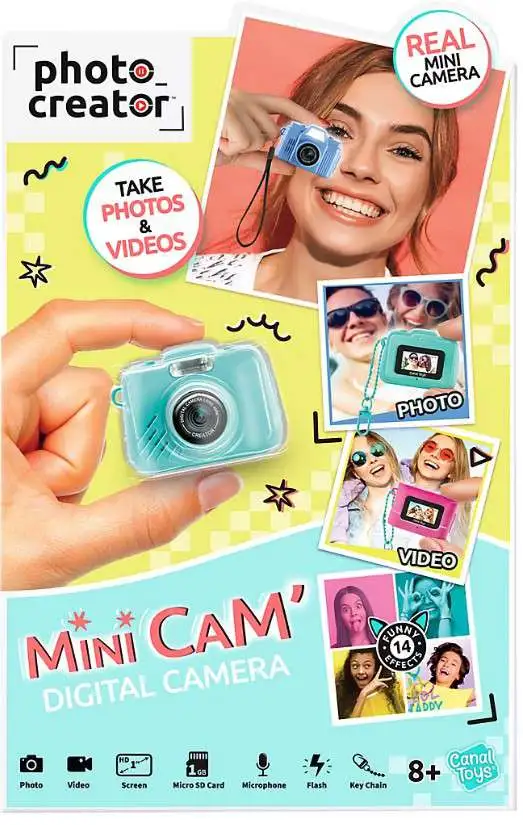 Photo Creator ORIGINAL MINI Cam Digital Camera [Teal]