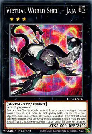 YuGiOh Trading Card Game Phantom Rage Common Virtual World Shell - Jaja  PHRA-EN042