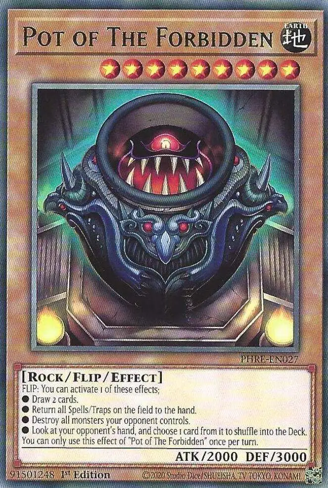 yugioh new pot card of Sloth Prismatic Secret Rare CORI-JP061 Chaos Origins Japanese for the rest of this turn after this card resolves YuGiOh Trading Card Game Phantom