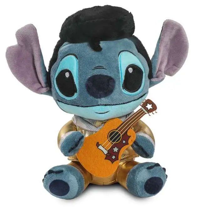 Disney Lilo & Stitch Phunny Elvis Stitch 7.5-Inch Plush [Gold Suit]