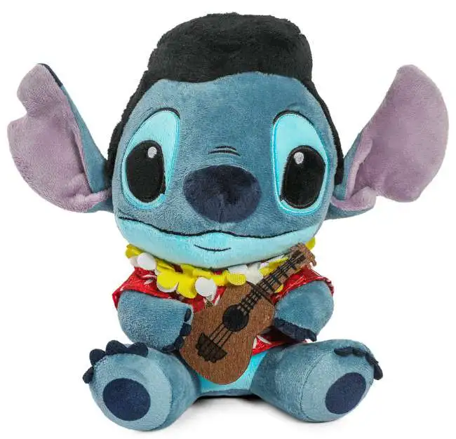 Disney Lilo & Stitch Phunny Elvis Stitch 7.5-Inch Plush [Blue Hawaii]