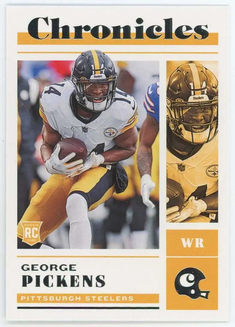 2022 Select Draft Picks GEORGE PICKENS BLUE Concourse Rookie RC STEELERS