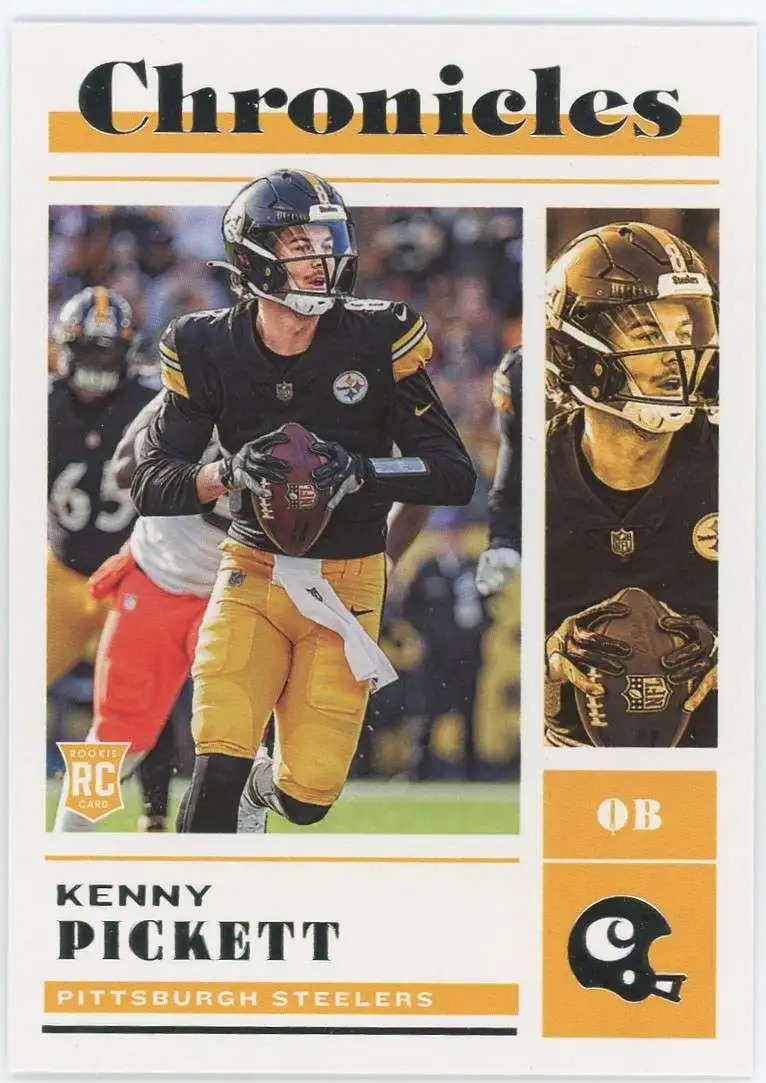 NFL Pittsburgh Steelers 2022 Panini Chronicles Kenny Pickett #33 [Rookie]