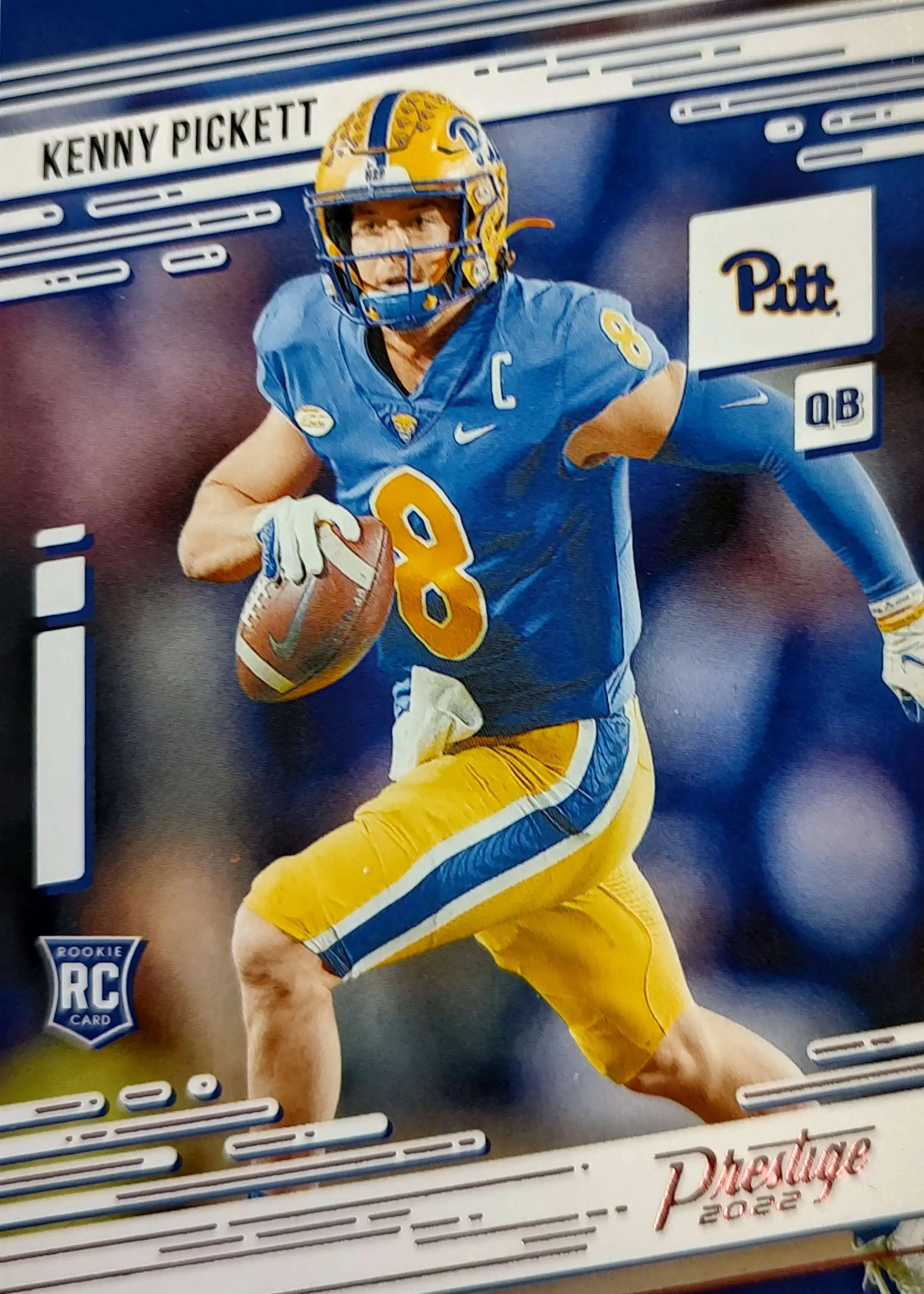 NFL 2022 Panini Chronicles Recon Draft Picks Kenny Pickett Trading Card 8  Rookie Card - ToyWiz