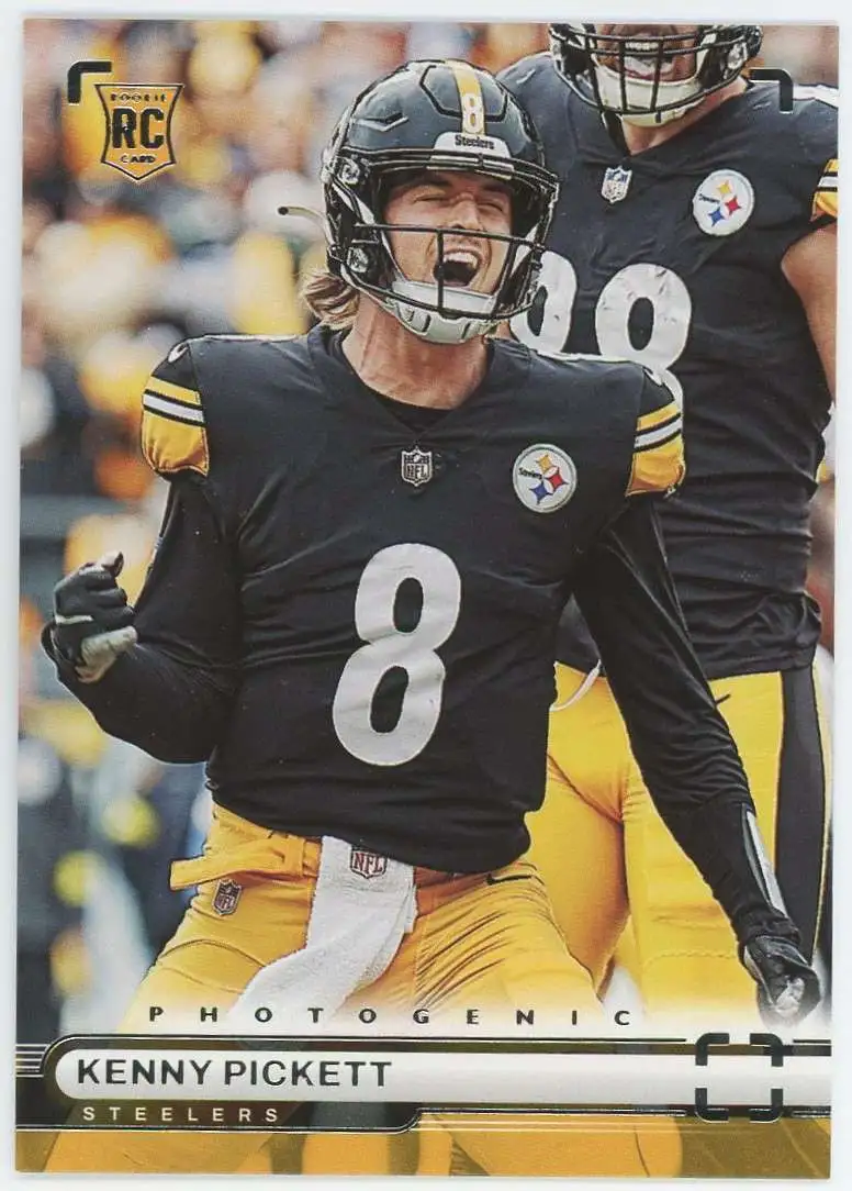 NFL Pittsburgh Steelers 2022 Welcome to Pittsburgh Football Kenny Pickett  449 AUTOGRAPHED Trading Card Leaf - ToyWiz