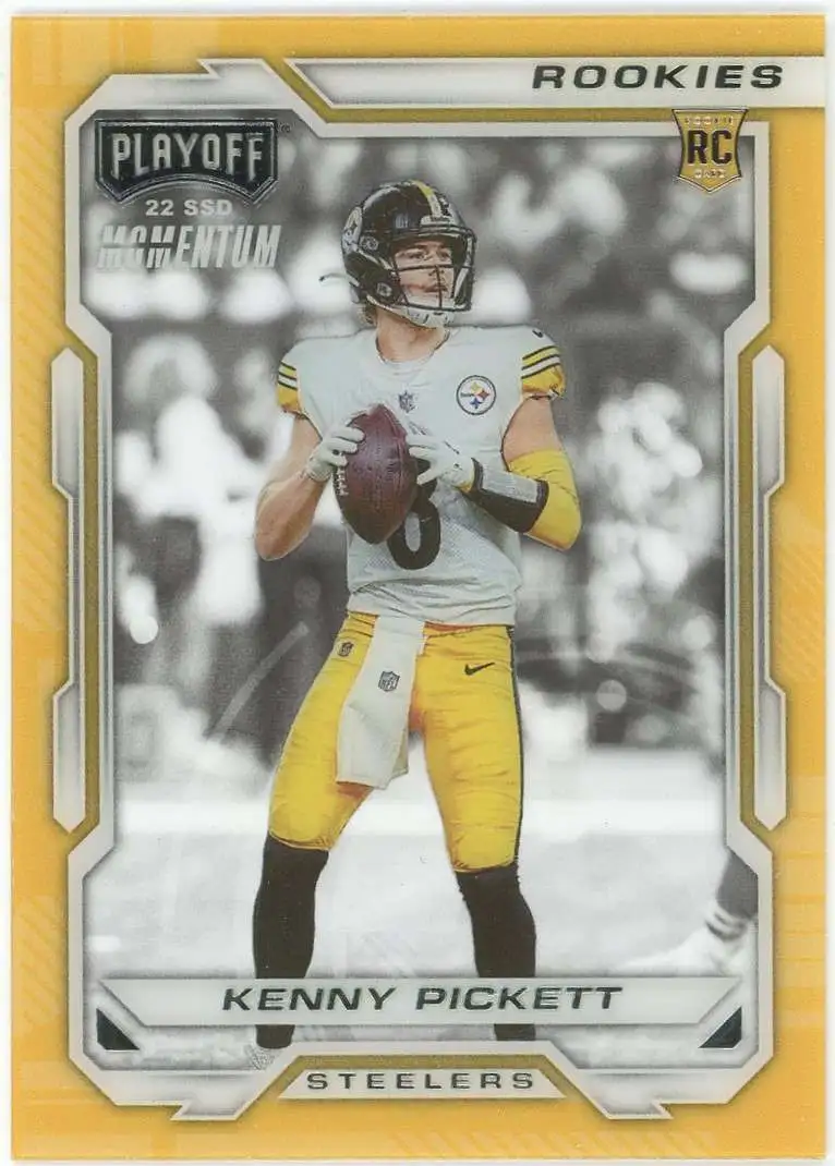 NFL Pittsburgh Steelers 2022 Welcome to Pittsburgh Football Kenny Pickett  449 AUTOGRAPHED Trading Card Leaf - ToyWiz