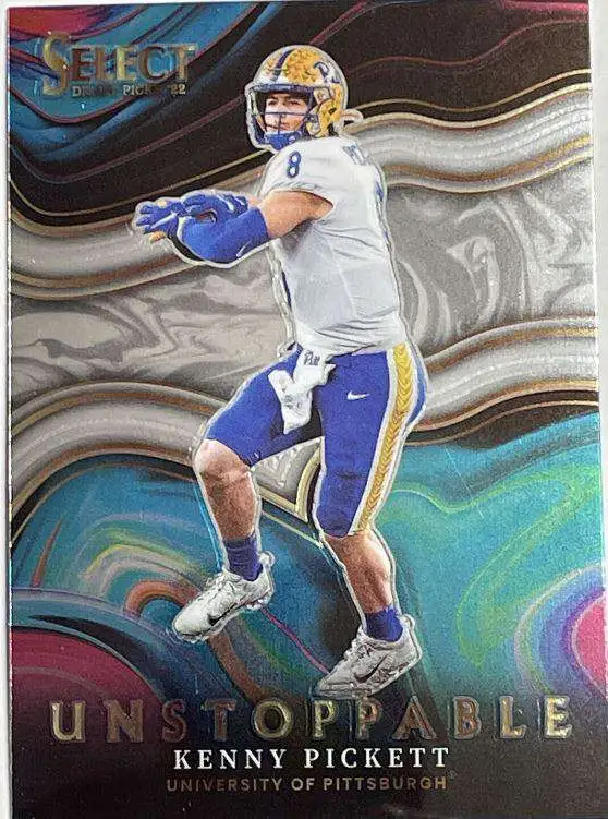 2022 Prizm Kenny Pickett Jersey Card Silver PJ-KP