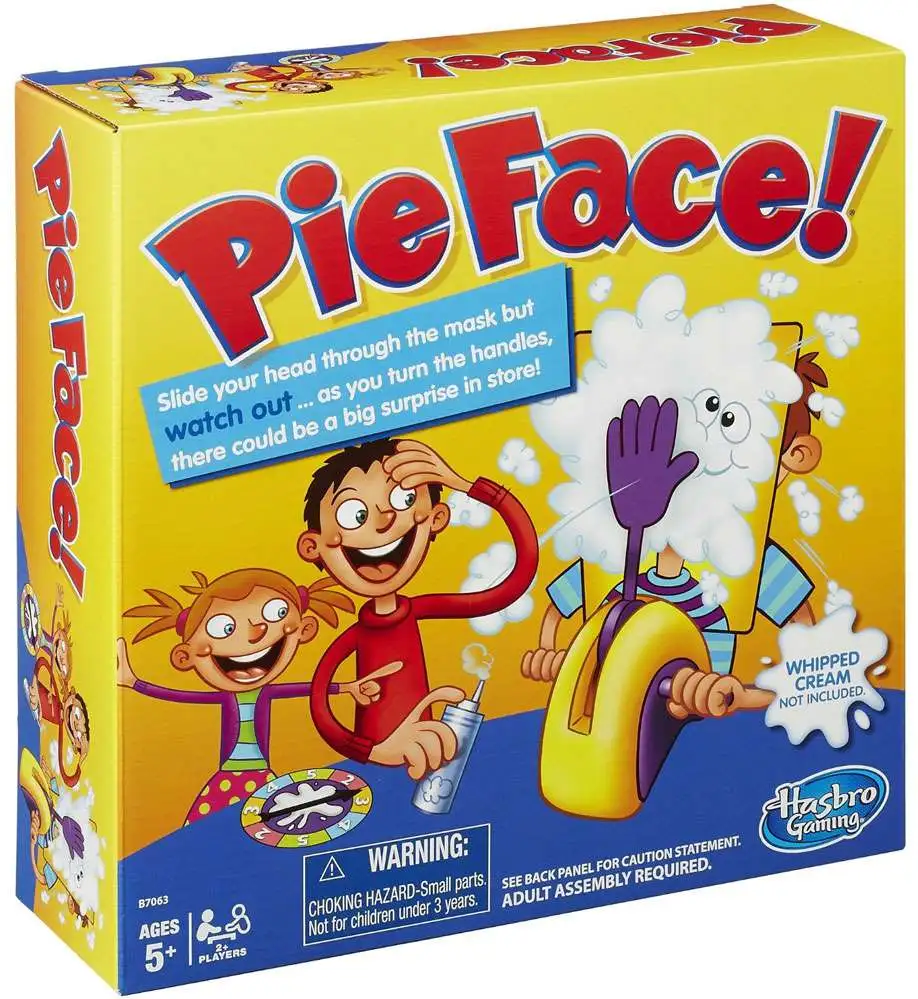 HOT HASBRO PIE-FACE PARTY GAME FAMILY /CHILDREN GAME+BOX BEST XMAX GIFT 