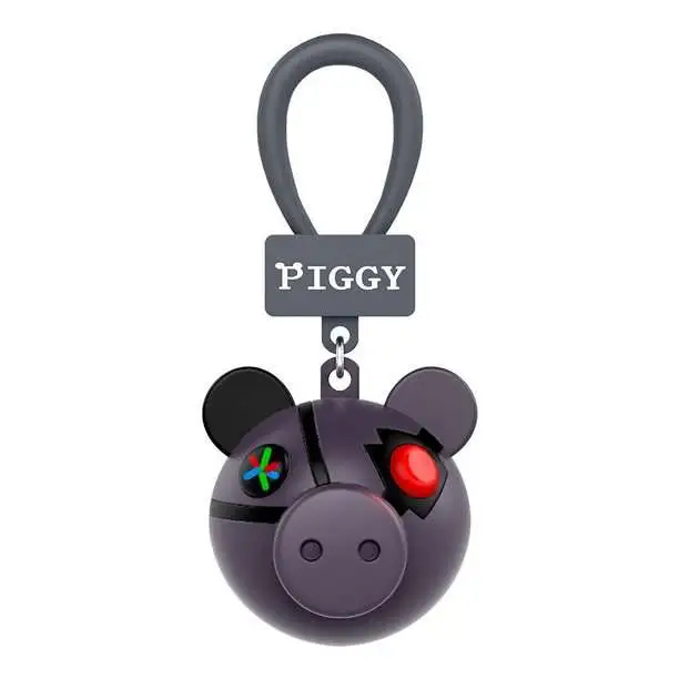 Piggy Light Up Clips Dark Gray Robby Hanger [With DLC Code! Loose]