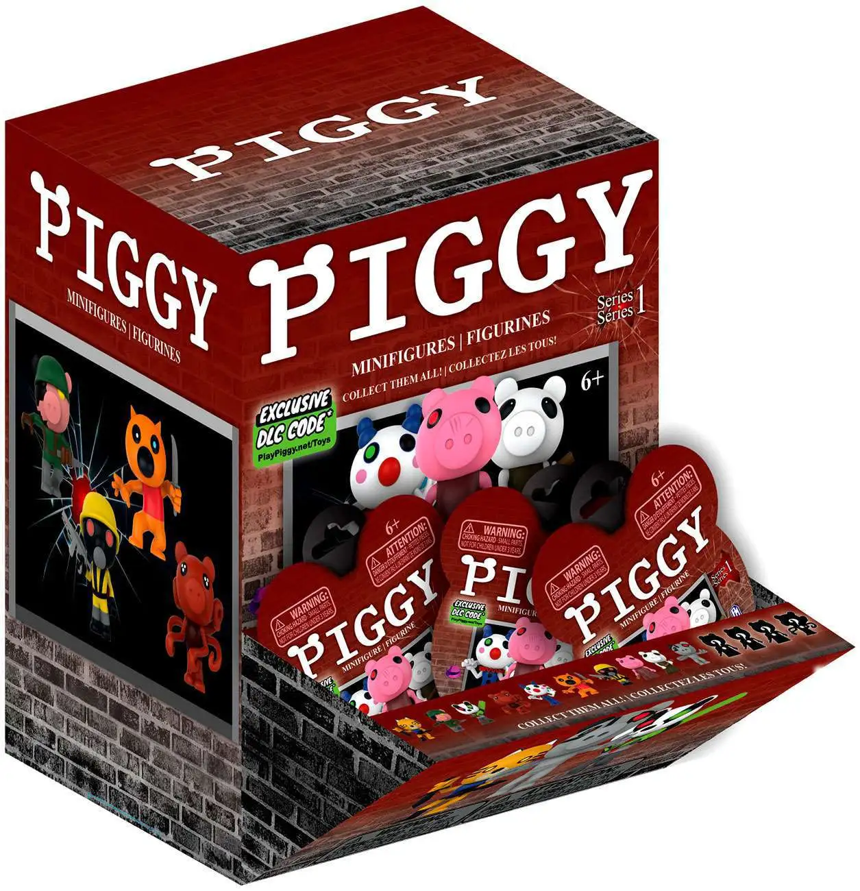 Phatmojo Piggy Light Up Clips Random Box New unopened RoBlox