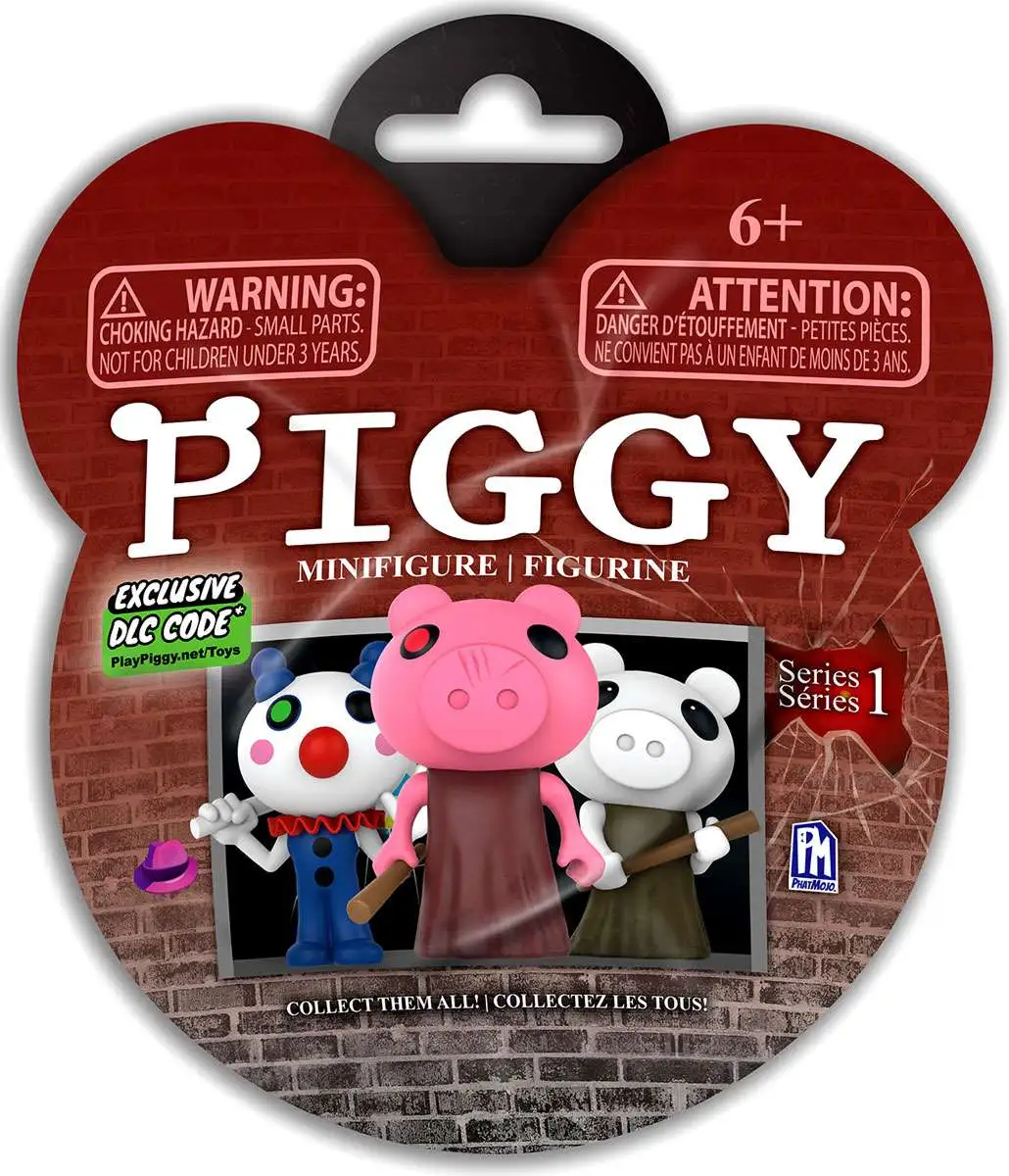 Series 1 Piggy 3-Inch Minifigure Mystery Pack [1 RANDOM Figure & DLC Code!]