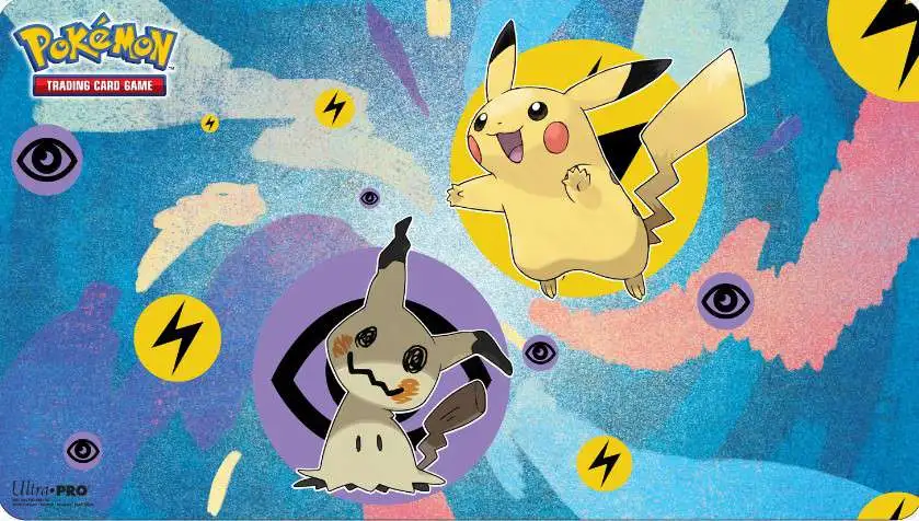 Ultra Pro Pokemon Trading Card Game Pikachu & Mimikyu Playmat (Pre-Order ships September)