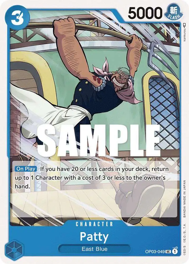 One Piece Trading Card Game Pillars of Strength Uncommon Patty OP03-049