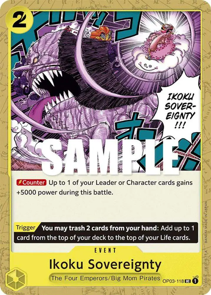 One Piece Trading Card Game Pillars of Strength Single Card