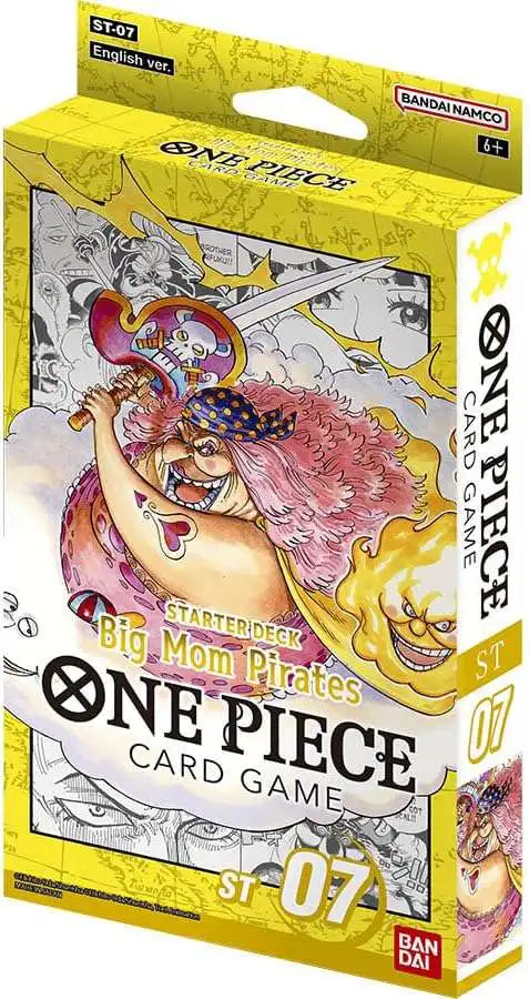 One Piece Trading Card Game Pillars of Strength Big Mom Pirates Starter Deck ST-07 [ENGLISH, 51 Cards]