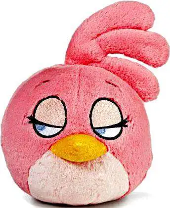 angry birds pink bird plush