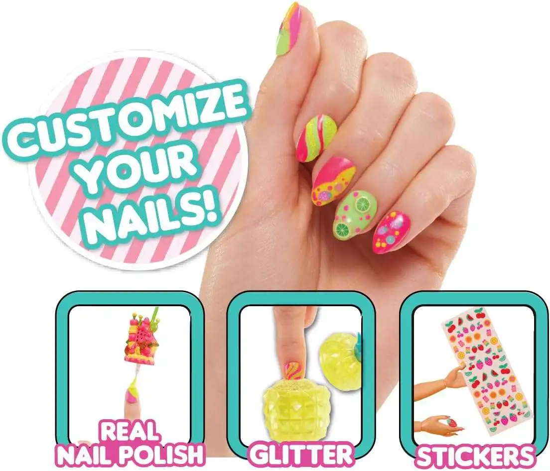 LOL Surprise Sweet Nails OMG Pinky Pops Fruit Shop Doll Playset 15 Surprises MGA Entertainment ...