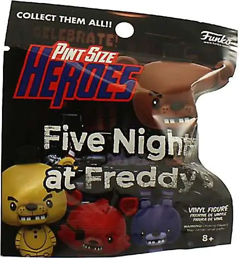 Five Nights At Freddys. Full Box 24 Funko Blind Bags Pint Size Heroes 