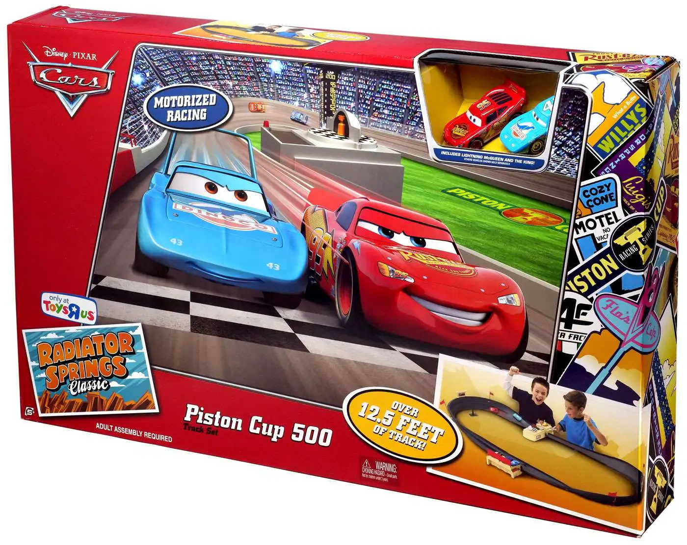 mattel cars race track