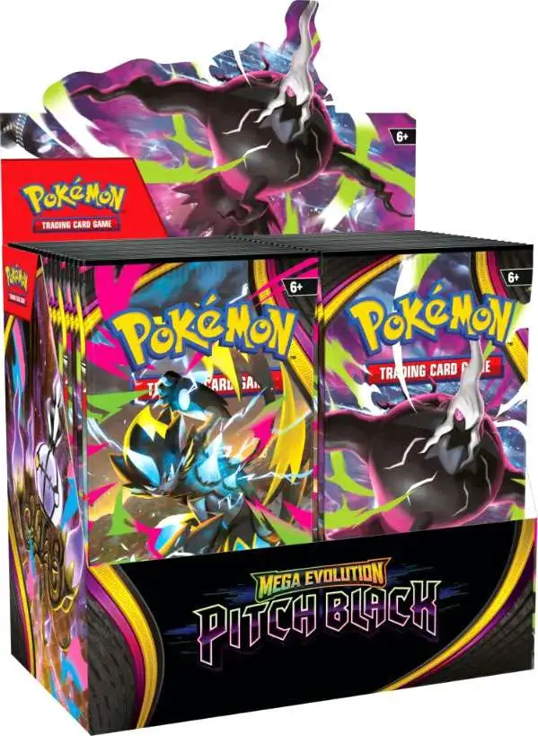 Pokemon Mega Evolution Pitch Black Booster Box [36 Packs] (Pre-Order ships July)