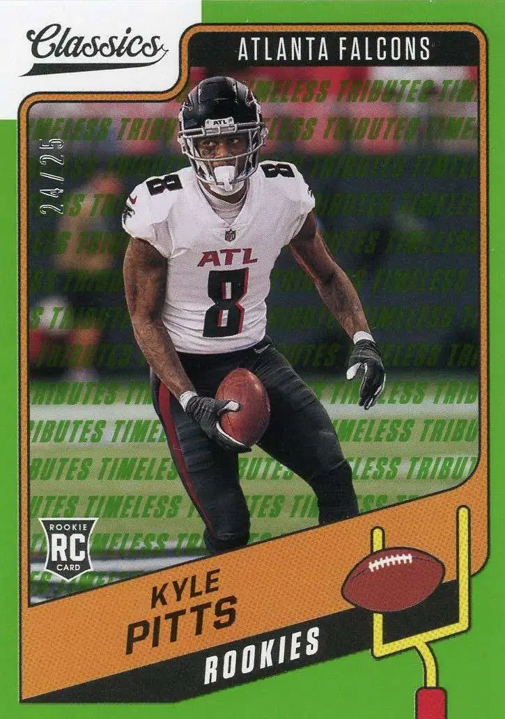 NFL 2021 Panini Classic 24/25 Green Kyle Pitts #161 [Rookie]