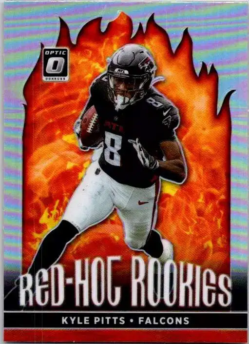 NFL 2021 Panini Donruss Optic Red-Hot Rookies Kyle Pitts RHR-6 [Rookie]